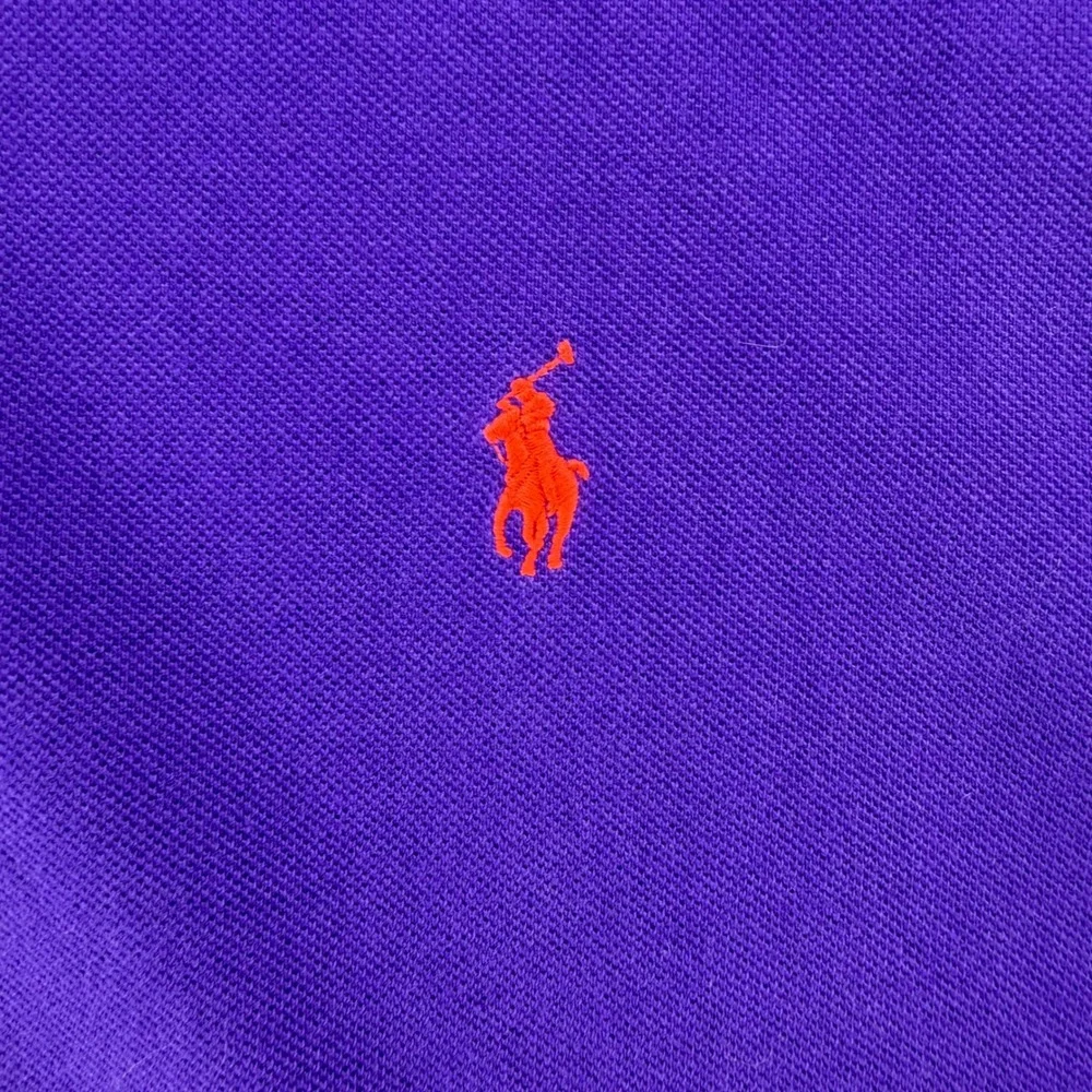 Polo Ralph Lauren Polo Shirt XL Purple Cotton Classic Fit Short Sleeve Pony Logo